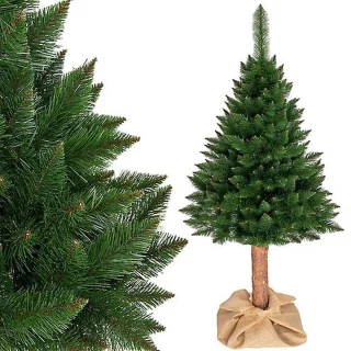 Kunstkerstboom Spar 190 cm Houten Stam