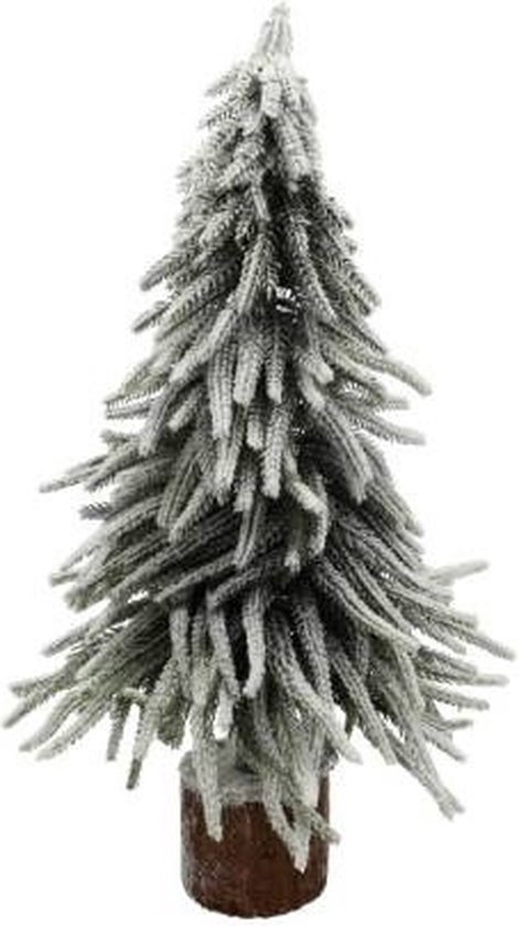 Kunstkerstboom Spar 45 cm met sneeuw