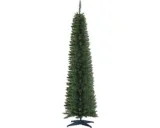 Kunstkerstboom spar met kerstster en kerstboomvoet – 2,1 m hoog