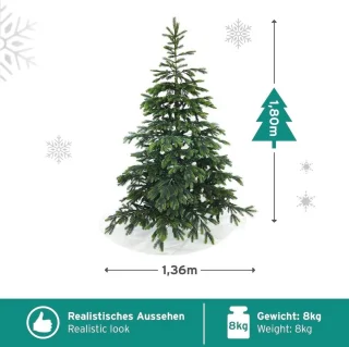 Kunstkerstboom Sparren 180 cm