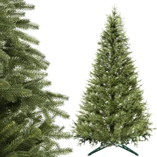 Kunstkerstboom sparrenhout pe 120 cm groen