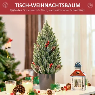 Kunstkerstboom Tafelboom 47 cm, 170 takken, groen