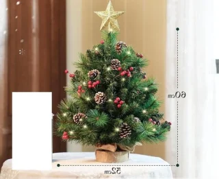 Kunstkerstboom tafelmodel mini 90 cm groen
