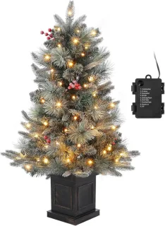 Kunstkerstboom van 90 cm