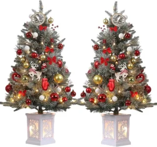 Kunstkerstboom van 90 cm