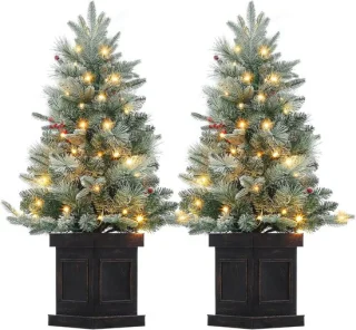 Kunstkerstboom van 90 cm