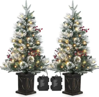 Kunstkerstboom van 90 cm