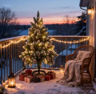 Kunstkerstboom van pvc, 120 cm