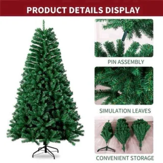 Kunstkerstboom van pvc – 240 cm hoog