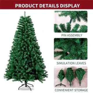 Kunstkerstboom van PVC – 240 cm