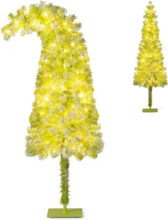 Kunstkerstboom verlicht 150 cm groen