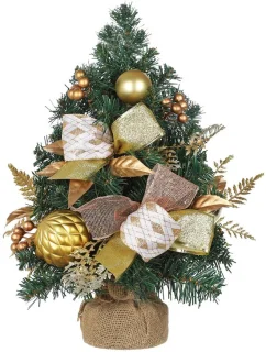 Kunstkerstboom versierd 48 cm