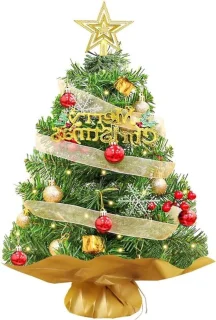Kunstkerstboom voor op tafel van 60 cm
