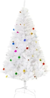Kunstkerstboom wit 180 cm