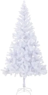 Kunstkerstboom wit 210 cm