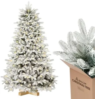 Kunstkerstboom wit