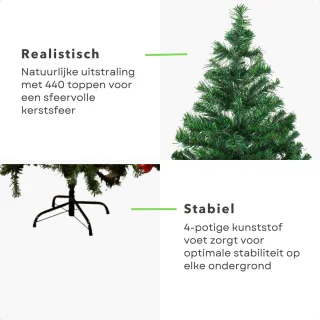 Kunstkerstboom Zilverspar 150 cm