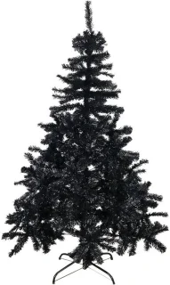 Kunstkerstboom zwart 150 cm
