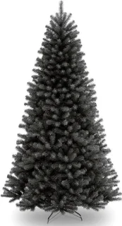 Kunstkerstboom Zwart Noordvallei Spar 225 cm