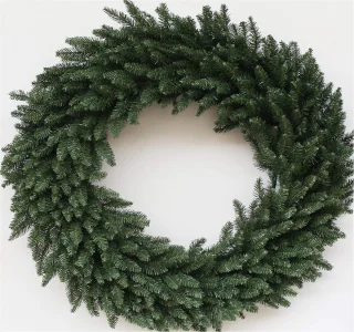 Kunstkerstkrans 100 cm Groen Deurkrans