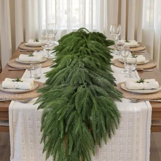 Kunstkerstkrans 180 cm