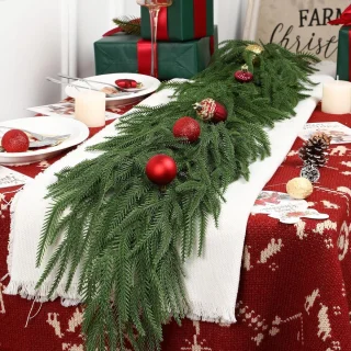 Kunstkerstkrans 180 cm