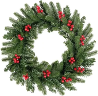 Kunstkerstkrans 50 cm