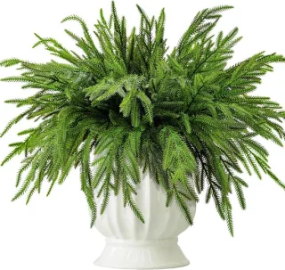 Kunstkersttakken groen, 20 stuks van 48 cm