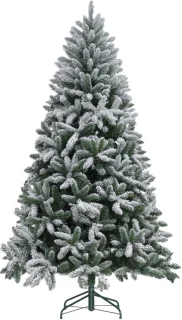 Kunstmatige besneeuwde kerstboom - 210 cm hoog
