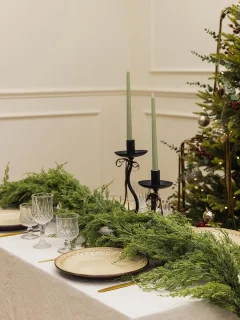 Kunstmatige Cederkrans 2,75 m - Kerstguirlande