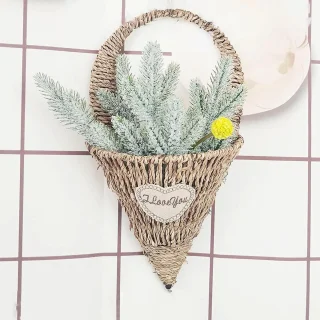 Kunstmatige denne takjes voor kerstdecoratie, 10 stuks, groen