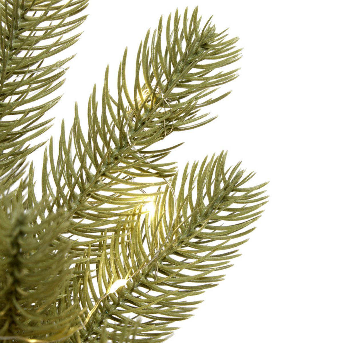 Kunstmatige dennenboom Groen 35 cm MicroLED