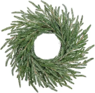 Kunstmatige dennenkroon groen 40 cm