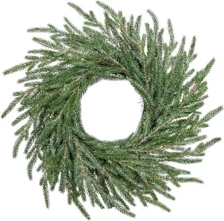 Kunstmatige dennenkroon groen 40 cm