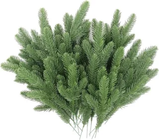 Kunstmatige dennentakken 25 cm groen