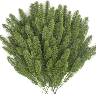 Kunstmatige dennentakken - 26 cm - groen