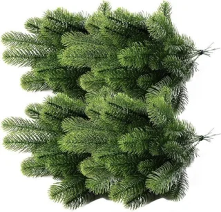 Kunstmatige dennentakken voor kerstdecoratie (50 stuks)