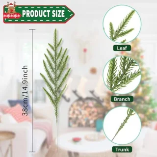 Kunstmatige dennetakken 39 cm - 24 stuks
