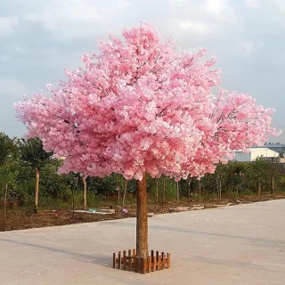 Kunstmatige kersenbloesemboom - 1m x 80cm - roze