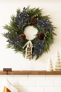 Kunstmatige kerstbessentakken (set van 6)