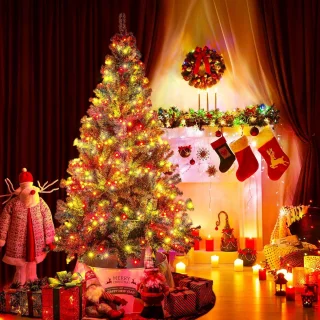 Kunstmatige kerstboom 120 cm (4 ft) - Volle boom met standaard