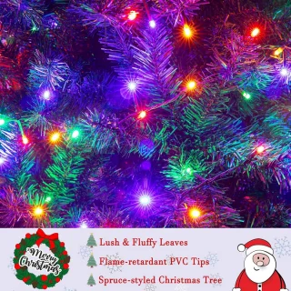 Kunstmatige kerstboom 120 cm (4 ft) - Volle boom met standaard