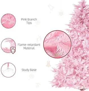 Kunstmatige Kerstboom 150 cm Roze