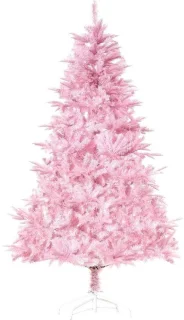 Kunstmatige kerstboom 1,5m roze