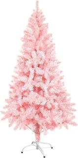 Kunstmatige kerstboom 180 cm roze