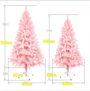 Kunstmatige kerstboom 180 cm roze