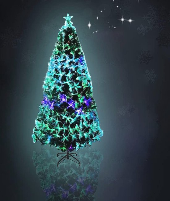 Kunstmatige Kerstboom 210cm met LED Verlichting