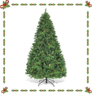 Kunstmatige kerstboom van 210 cm