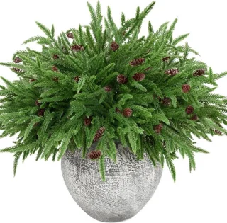 Kunstmatige kersttakken 45 cm groen