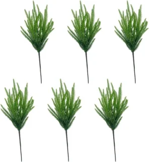 Kunstmatige kersttakken met dennennaalden